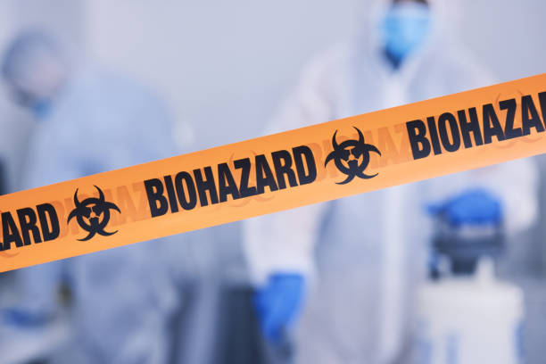 Professional Biohazard Cleanup technician working in Antioch, CA